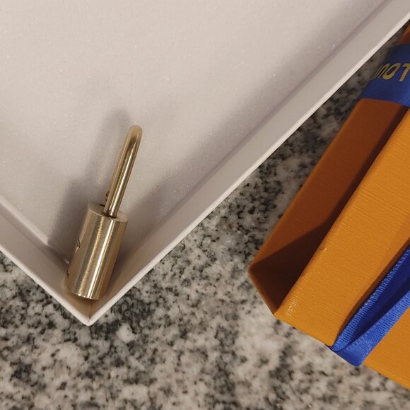 Louis Vuitton Padlock with Key #305. Made in France. - Picture 10 of 16